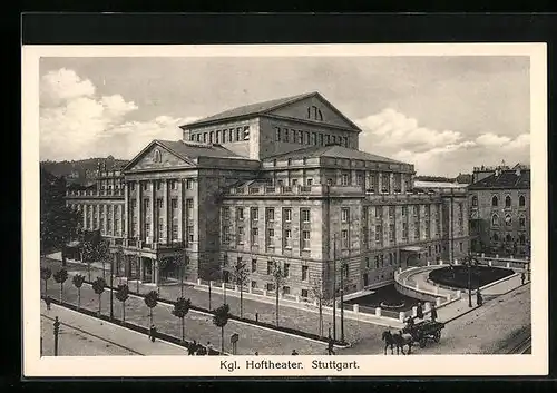 AK Stuttgart, Königliches Hoftheater