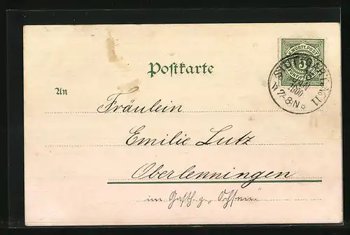 AK Stuttgart, Anlagensee mit Schloss