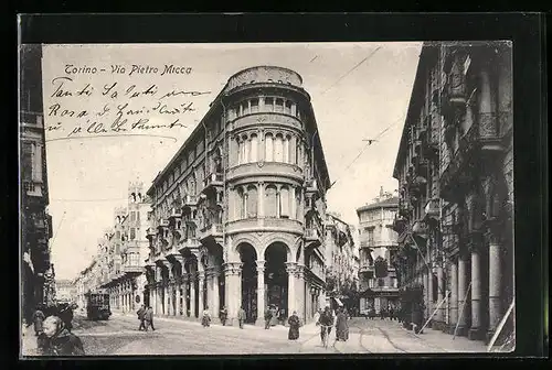 AK Torino, Via Pietro Micca e Tramway