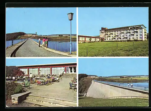 AK Cämmerswalde-Rauschenbach, FDGB-Erholungsheim Paul Gruner an der Rauschenbachtalsperre