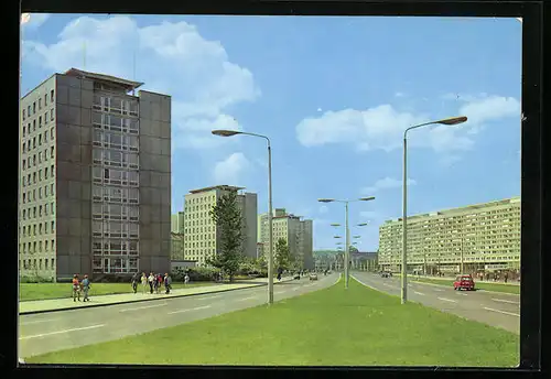 AK Dresden, Neubauten an der Christianstrasse