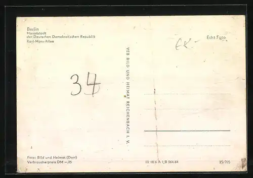 AK Berlin, Karl-Marx-Allee