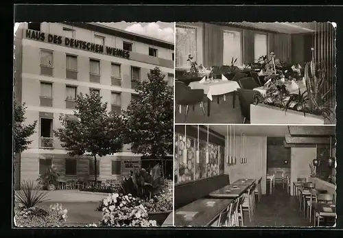 AK Mainz, Haus des Deutschen Weines, Restaurant von Hans Tepe