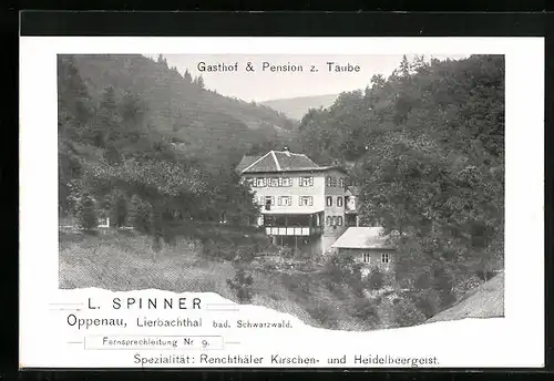 AK Oppenau, Gasthof & Pension zur Taube