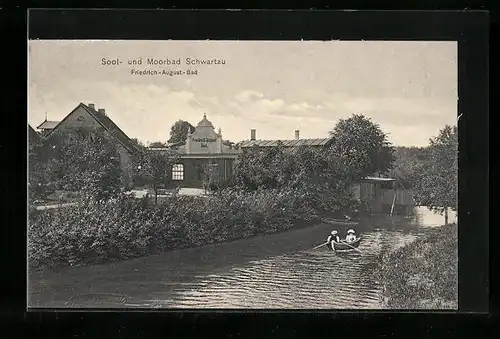 AK Bad Schwartau, am Friedrich-August-Bad