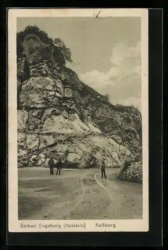 AK Bad Segeberg, Kalkberg, Steinbruch