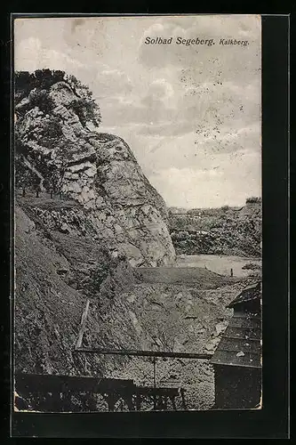 AK Bad Segeberg, Kalkberg, Steinbruch