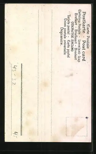 Lithographie Das Elterngrab, zwei Schutzengel bei einer Frau am Bett