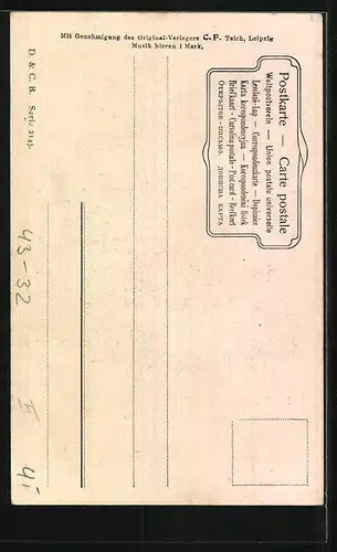 AK Am Elterngrab, Frau trauert sitzend am Grab