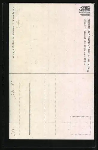 AK König Friedrich II. in Uniform