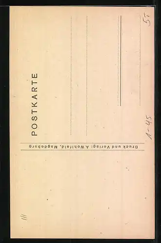 AK Es wird das Jahr stark u. scharf hergehn..., König Friedrich II. (der Grosse)