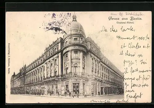 AK Berlin, Central-Hotel