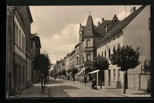 AK Falkenberg / Elster, Friedrichstrasse