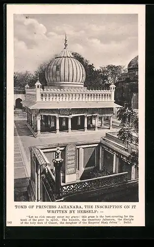 AK Delhi, Tomb of Princess Jahanara
