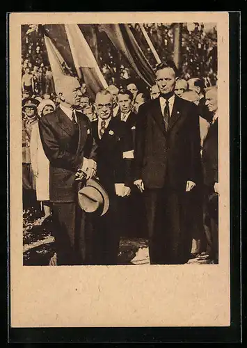 AK Vitani presidenta, Edvard Benes, Kveten 1945
