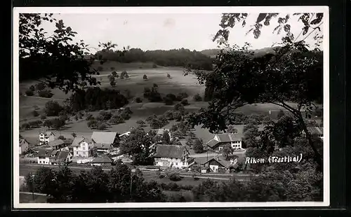 AK Rikon /Tösstal, Ortsansicht aus der Vogelschau