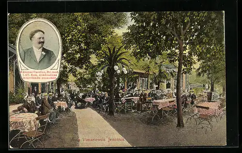 AK Jena, Aula Vimariensis Jenensis, Kämmer Carolus Dr. med i. IV. Sem.