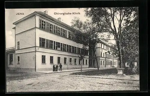 AK Jena, Blick auf die Chirurgische Klinik