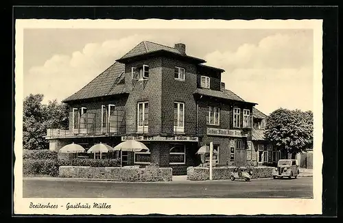 AK Breitenhees, Gasthaus Müller, Vespa
