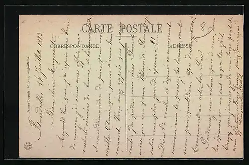 AK Bourdeilles, Vue panoramique