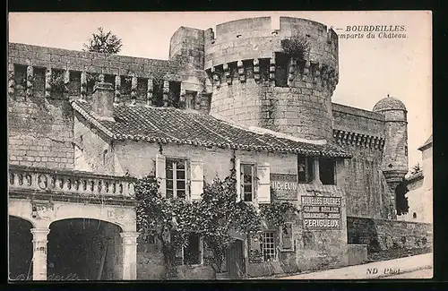 AK Bourdeilles, Les Remparts du Chateau