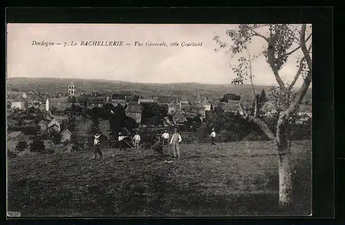 AK La Bachellerie, Vue Générale, coté Couchant