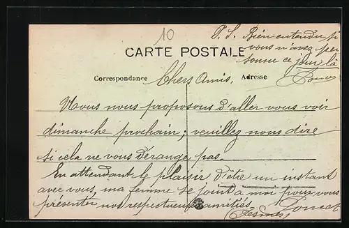 AK La Bachellerie, Vue Générale, coté Couchant