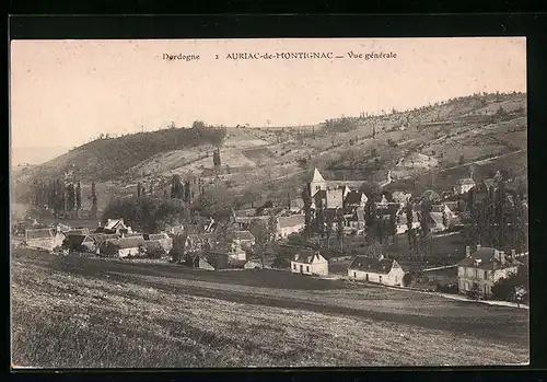 AK Auriac-de-Montignac, Vue générale