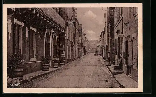 AK Villefranche-du-Périgord, Rue Principale