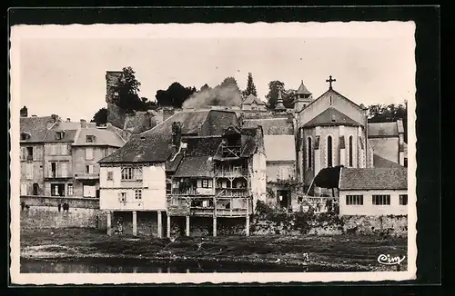 AK Montignac-sur-Vézère, Maisons à galeries, Vieille Tour, Villa Pautauberge