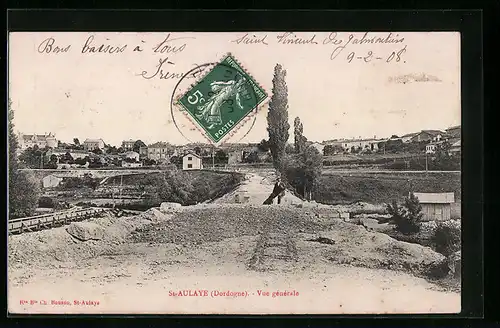 AK Saint-Aulaye, Vue générale