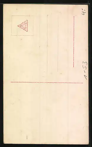 AK Prinzen Adalbert von Preussen im schwarzen Kostüm mit Hut abgelichtet