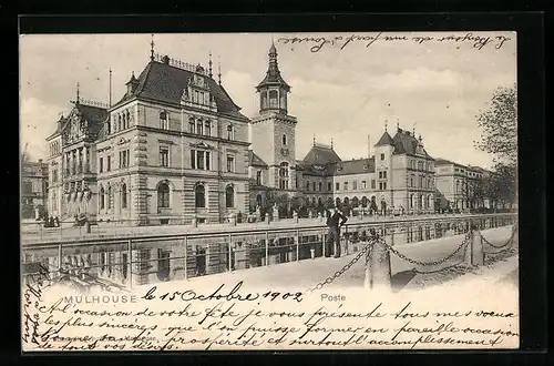 AK Mulhouse, Poste, Facade