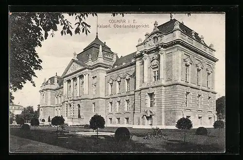 AK Colmar i. E., vor dem Kaiserlichen Oberlandesgericht