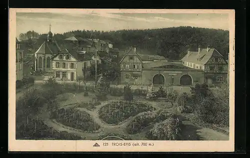 AK Trois-Epis, Parkanlagen und die Kirche