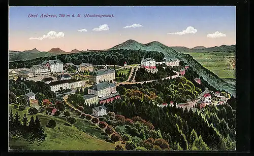 AK Drei Aehren, Generalansicht in den Hochvogesen