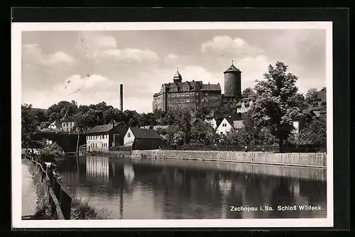 AK Zschopau i. Sa., Schloss Wildeck