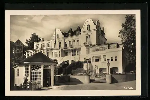 AK Bansin / Usedom, SV-Genesungsheim Fortschritt