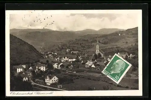 AK Oberharmersbach / Schwarzwald, Gesamtansicht