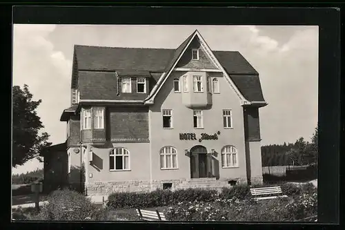 AK Neuhaus am Rennweg, HO-Hotel Hirsch