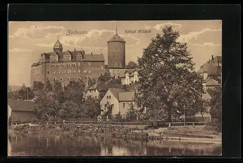 AK Zschopau i. Sa., Schloss Wildeck