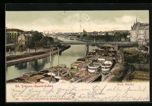 AK Saarbrücken-St. Johann, Neue Brücke