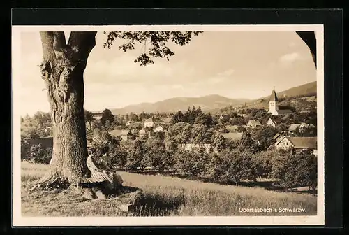 AK Obersasbach / Schwarzwald, Gesamtansicht