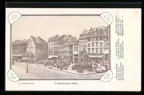 AK Mainz, Marktbrunnen