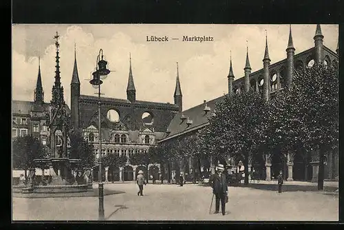 AK Lübeck, Marktplatz