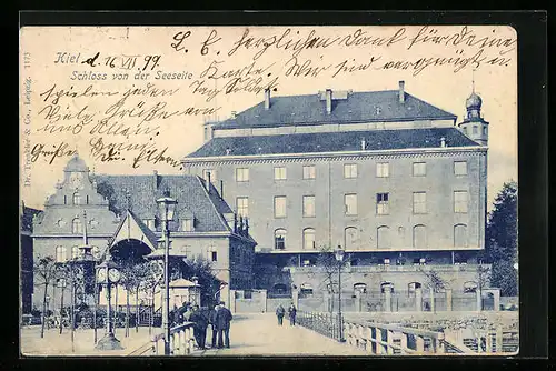 AK Kiel, Schloss von der Seeseite gesehen