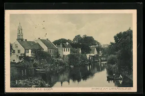 AK Friedrichstadt a. Eider, Ostersielzug