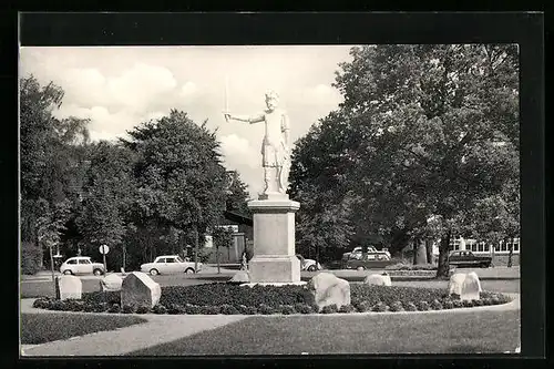 AK Bad Bramstedt, Roland-Statue