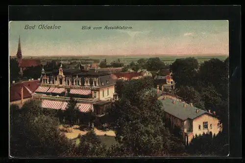 AK Bad Oldesloe, Blick vom Aussichtsturm