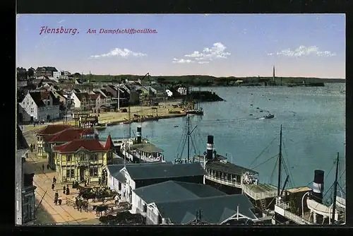 AK Flensburg, Dampfschiffpavillon